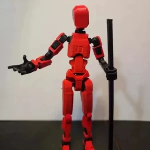 Titan 13 Action Figures T13 Figure 3D Printed Multi-Jointed Movable Lucky 13 Action Figure Nova 13 Action Figure Dummy 3