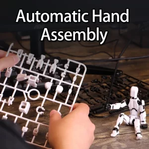 New Luminous 13 Joint Movable Doll Transformable Robot 3D Printing Assembly Doll Model Toy Children's Educational Toy Gift 5