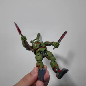 3D Printed Five Nights at Freddy's 3 Springtrap T13 Action Figure Multi-Jointed Movable Shapeshift Toy for Collectors toys gift 5