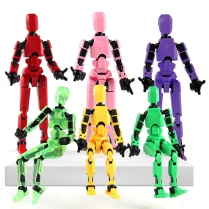 New Titan 13 Action Figures T13 Figure 3D Printed Multi-Jointed Movable Lucky 13 Action Figure Nova Figure Dummy Have Luminous 4