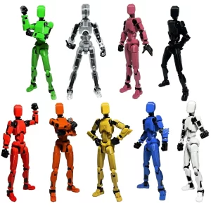 Multi-Jointed Movable Shapeshift Robot 2.0 3D Printed Mannequin Dummy 13 Action Figures Toys Kids Adults Parent-children Games 5