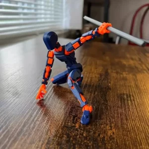 Titan 13 Action Figures T13 Figure 3D Printed Multi-Jointed Movable Lucky 13 Action Figure Nova 13 Action Figure Dummy 5