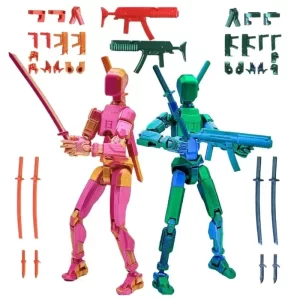 Multi-Jointed Movable Shapeshift Robot Titan 13 Action Figures 3D Printed Mannequin Dummy Toys Kids Adults Children Game 2
