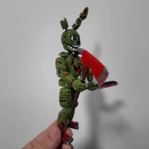 3D Printed Five Nights at Freddy's 3 Springtrap T13 Action Figure Multi-Jointed Movable Shapeshift Toy for Collectors toys gift 4