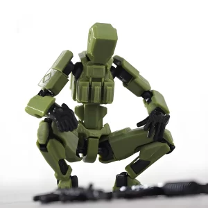 3D Printed Mannequin Dummy 13 Soldier Special Forces 2.0 Series Action Figures Toys Multi-Jointed Movable Shapeshift Robot Gifts 2