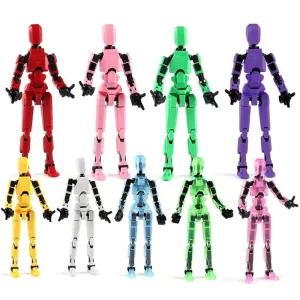 New Titan 13 Action Figures T13 Figure 3D Printed Multi-Jointed Movable Lucky 13 Action Figure Nova Figure Dummy Have Luminous 1