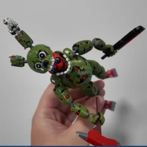 3D Printed Five Nights at Freddy's 3 Springtrap T13 Action Figure Multi-Jointed Movable Shapeshift Toy for Collectors toys gift 1