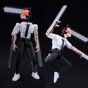 9L3D Chainsaw Man Titan13 Anime Multi Jointed Action Figure Creative Collectible for Desk Decoration Jutsu Kaisen Gojo Model T13 5