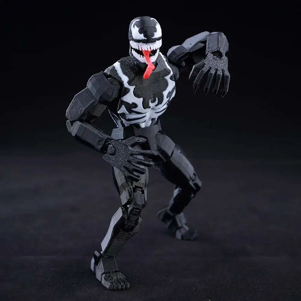 T13 Action Figure mini model — detailed modeling and 3D printing finish